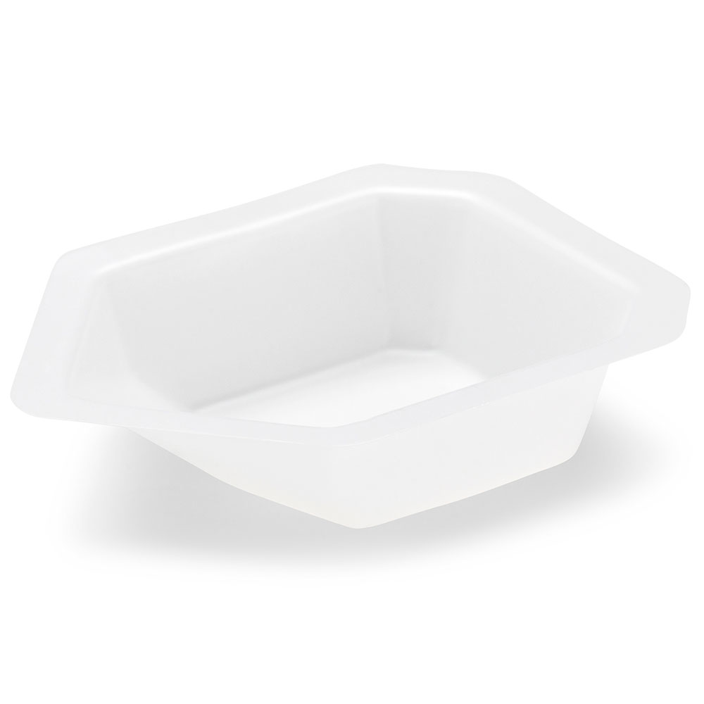 Globe Scientific Weighing Boat Vessel, Plastic, with Pour Spout, Antistatic, PS, White/Natural, 15mL aluminum weighing dishes;aluminum weigh boats;aluminum weighing pans;aluminum weighing boats;aluminum weighing dish;disposable aluminum weighing dish;;